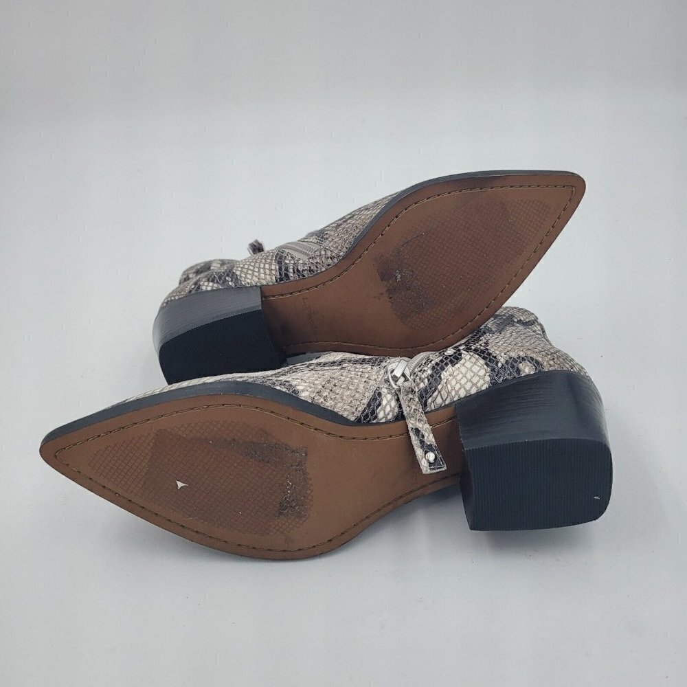 NEW Linea Paolo Python Snake Print Leather Pointe… - image 9